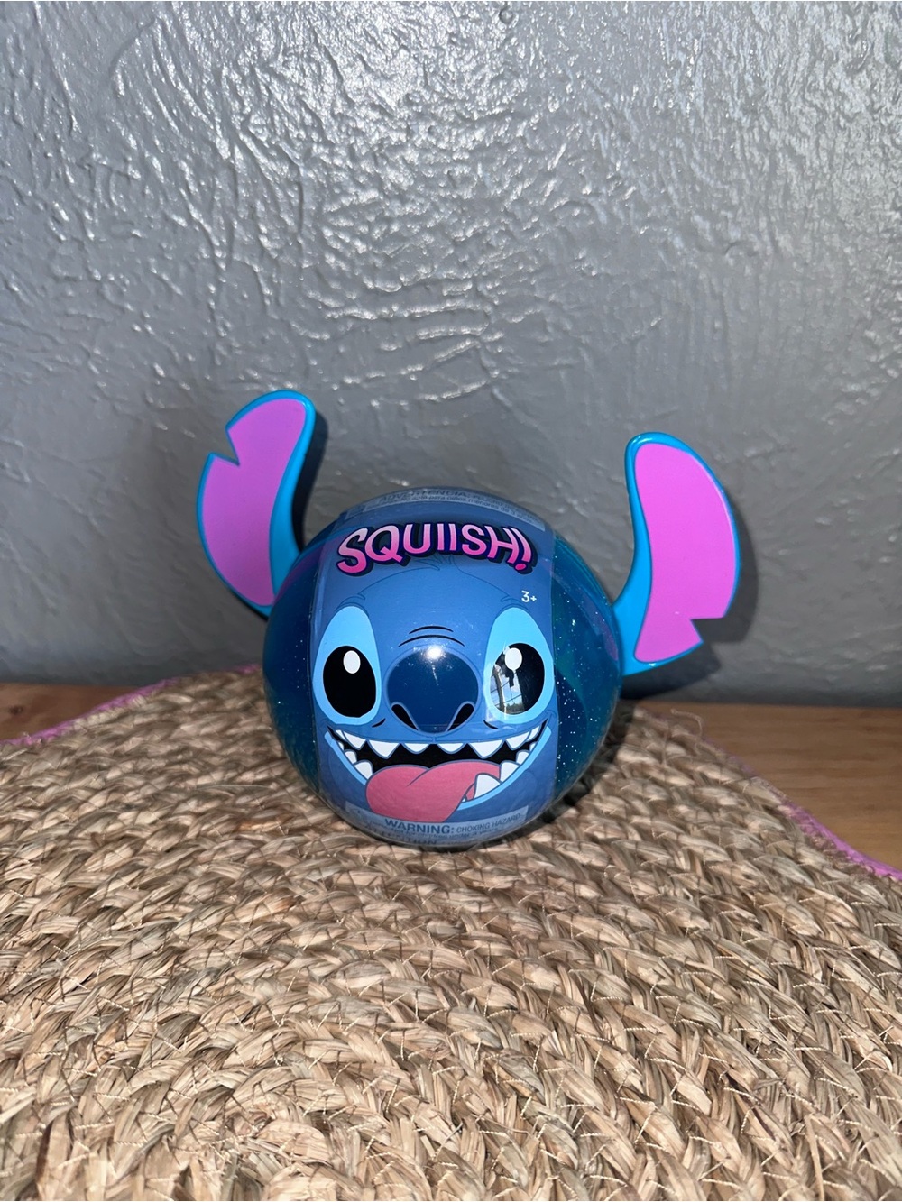 Blind Disney Stitch Squish w/ carrying case